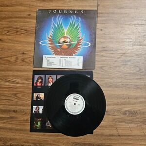 Journey – Evolution 1979 Columbia FC 35797 Vinyl LP Album PROMO VG+ EX/EX